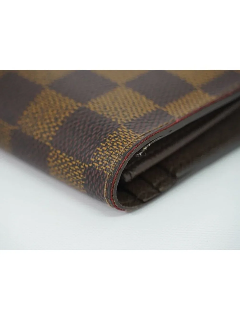 Louis Vuitton LV Portefeuille Brazza Damier Ebene Wallet Brown